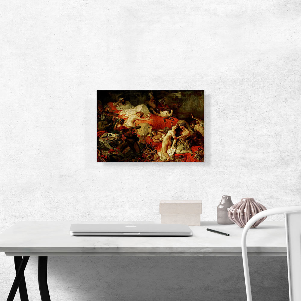 ARTCANVAS The Death Of Sardanapalus 1827 Print Wayfair